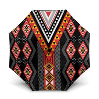 Niho Taniwha Taniko Motif Umbrella - Polynesian Pride