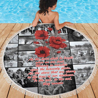 ANZAC Day Gallipoli Campaign Beach Blanket To The End They Remain