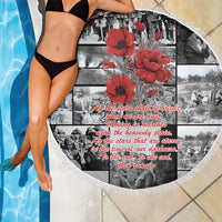 ANZAC Day Gallipoli Campaign Beach Blanket To The End They Remain