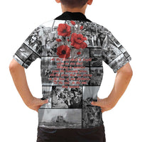 ANZAC Day Gallipoli Campaign Family Matching Long Sleeve Bodycon Dress and Hawaiian Shirt To The End They Remain