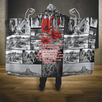 ANZAC Day Gallipoli Campaign Hooded Blanket To The End They Remain LT9 - Polynesian Pride