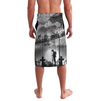 Black ANZAC Day The Battle of Lone Pine Lavalava Kiwi-Kangaroo Soldier Lest We Forget