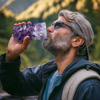 Purple ANZAC Day The Battle of Lone Pine 4 in 1 Can Cooler Tumbler Kiwi-Kangaroo Soldier Lest We Forget
