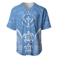 FSM Kosrae States Baseball Jersey Micronesia Six 9 One Polynesian Tribal Pattern