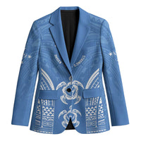 FSM Kosrae States Blazer Micronesia Six 9 One Polynesian Tribal Pattern - Polynesian Pride