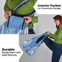 FSM Kosrae States Grocery Bag Micronesia Six 9 One Polynesian Tribal Pattern