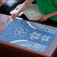 FSM Kosrae States Puzzle Micronesia Six 9 One Polynesian Tribal Pattern - Polynesian Pride