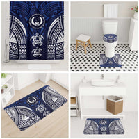 FSM Pohnpei States Bathroom Set Micronesia Six 9 One Polynesian Tribal Pattern - Polynesian Pride