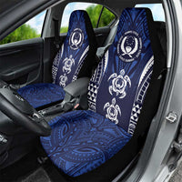 FSM Pohnpei States Car Seat Cover Micronesia Six 9 One Polynesian Tribal Pattern
