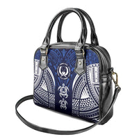 FSM Pohnpei States Shoulder Handbag Micronesia Six 9 One Polynesian Tribal Pattern