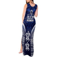 FSM Pohnpei States Tank Maxi Dress Micronesia Six 9 One Polynesian Tribal Pattern
