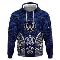 FSM Pohnpei States Zip Hoodie Micronesia Six 9 One Polynesian Tribal Pattern