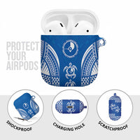 FSM Yap States AirPods Case Micronesia Six 9 One Polynesian Tribal Pattern - Polynesian Pride