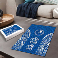 FSM Yap States Puzzle Micronesia Six 9 One Polynesian Tribal Pattern - Polynesian Pride