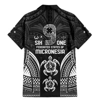 FSM Micronesia Six 9 One Family Matching Mermaid Dress and Hawaiian Shirt Polynesian Tribal Pattern