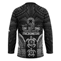 FSM Micronesia Six 9 One Hockey Jersey Polynesian Tribal Pattern LT9 - Polynesian Pride