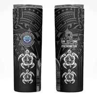 FSM Micronesia Six 9 One Skinny Tumbler Polynesian Tribal Pattern