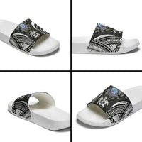 FSM Micronesia Six 9 One Slide Sandals Polynesian Tribal Pattern - Polynesian Pride