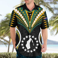 (Personalised) Polynesian Pride Aitutaki Island Hawaiian Shirt Cook Islands Tribal Wave Style LT9 - Polynesian Pride