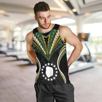 (Personalised) Polynesian Pride Mitiaro Island Men Tank Top Cook Islands Tribal Wave Style LT9 - Polynesian Pride