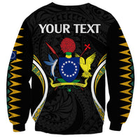 (Personalised) Polynesian Pride Rakahanga Island Sweatshirt Cook Islands Tribal Wave Style LT9 - Polynesian Pride