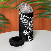 New Zealand All Black Rugby 4 in 1 Can Cooler Tumbler LT9 - Polynesian Pride