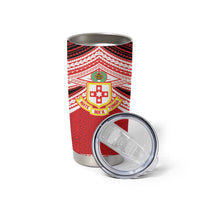 Personalised Kolisi Tonga College Atele Tumbler Cup Polynesian Ngatu Tribal LT9 - Polynesian Pride