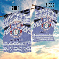 Personalised Tonga Apifoou College Garden Flag Polynesian Ngatu Tribal