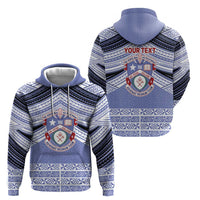 Personalised Tonga Apifoou College Hoodie Polynesian Ngatu Tribal LT9 - Polynesian Pride
