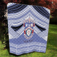 Personalised Tonga Apifoou College Quilt Polynesian Ngatu Tribal