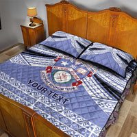 Personalised Tonga Apifoou College Quilt Bed Set Polynesian Ngatu Tribal