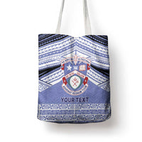 Personalised Tonga Apifoou College Tote Bag Polynesian Ngatu Tribal - Polynesian Pride