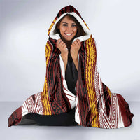 Personalised Tonga Beulah College Hooded Blanket Polynesian Ngatu Tribal