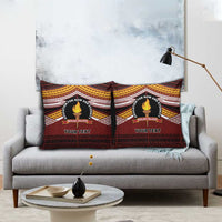 Personalised Tonga Beulah College Pillow Cover Polynesian Ngatu Tribal - Polynesian Pride