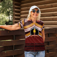 Personalised Tonga Beulah College Women Polo Shirt Polynesian Ngatu Tribal