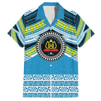 Personalised Tonga Lavengamalie College Family Matching Short Sleeve Bodycon Dress and Hawaiian Shirt Polynesian Ngatu Tribal