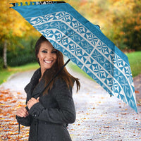 Personalised Tonga Lavengamalie College Umbrella Polynesian Ngatu Tribal - Polynesian Pride