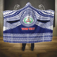 Personalised Tonga Sia'atoutai Theological College Hooded Blanket Polynesian Ngatu Tribal