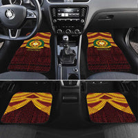 Personalised Tonga Vava'u High School Car Mats Polynesian Ngatu Tribal
