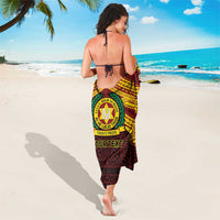 Personalised Tonga Vava'u High School Sarong Polynesian Ngatu Tribal