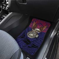 American Samoa Brave Eagle Personalized Car Mats National Flag Color