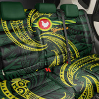 American Samoa Manua Cession Day Personalized Back Car Seat Cover Polynesian Wave Style