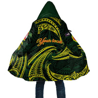 American Samoa Manua Cession Day Personalized Cloak Polynesian Wave Style - Polynesian Pride