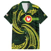 American Samoa Manua Cession Day Personalized Family Matching Long Sleeve Bodycon Dress and Hawaiian Shirt Polynesian Wave Style