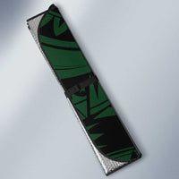 American Samoa Manu'atele Personalized Auto Sun Shade Manua Island Hibiscus Flowers - Polynesian Pride