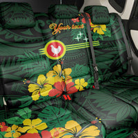 American Samoa Manu'atele Personalized Back Car Seat Cover Manua Island Hibiscus Flowers