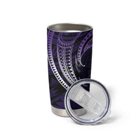 Manua Segaula American Samoa High School Personalized Tumbler Cup Polynesian Wave Style LT9 - Polynesian Pride