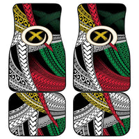 Ni-Van Vanuatu 45th Yumi Yumi Yumi Car Mats Vanuatuan Boar Tusk Polynesian Pattern