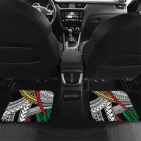 Ni-Van Vanuatu 45th Yumi Yumi Yumi Car Mats Vanuatuan Boar Tusk Polynesian Pattern