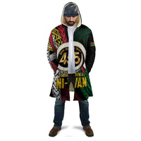 Ni-Van Vanuatu 45th Yumi Yumi Yumi Cloak Vanuatuan Boar Tusk Polynesian Pattern - Polynesian Pride